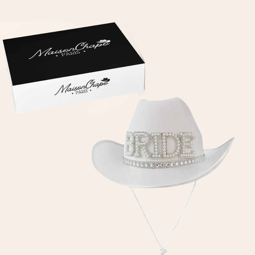 Chapeau Cowboy Femme - Bride