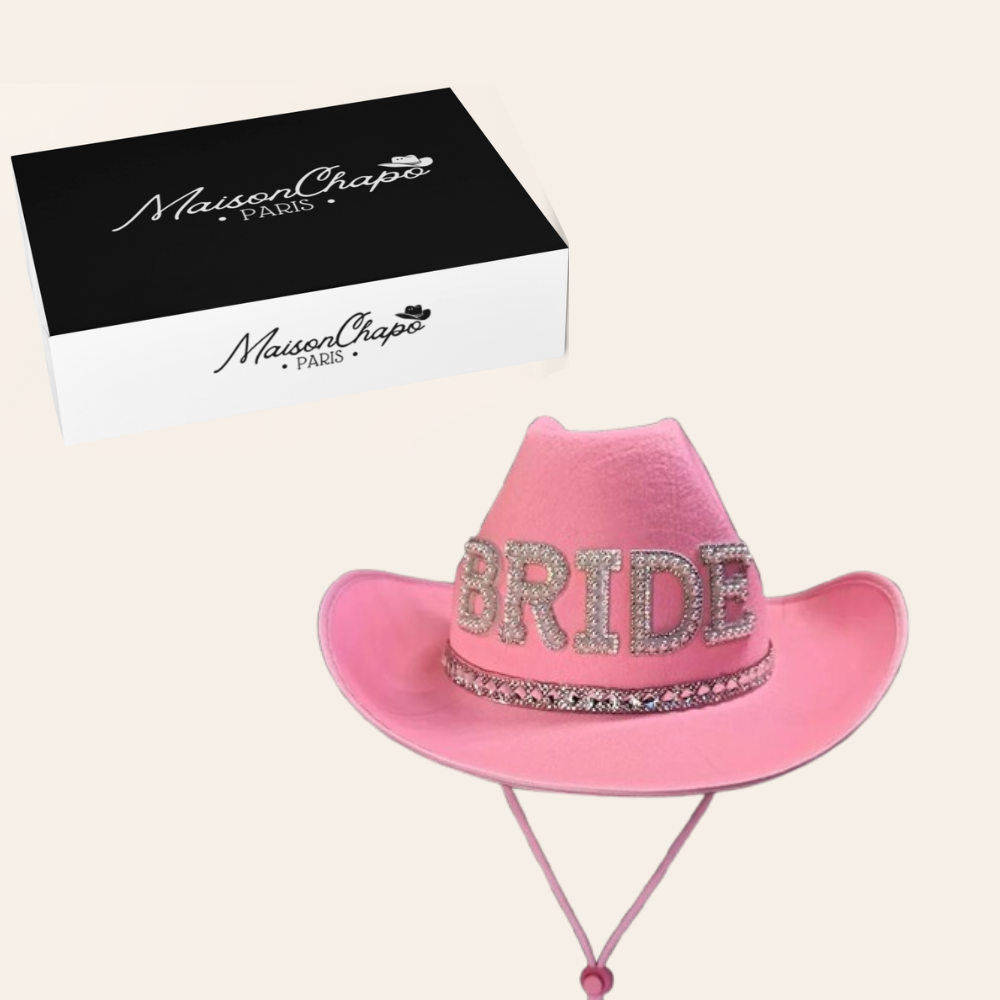 Chapeau Cowboy Femme - Bride