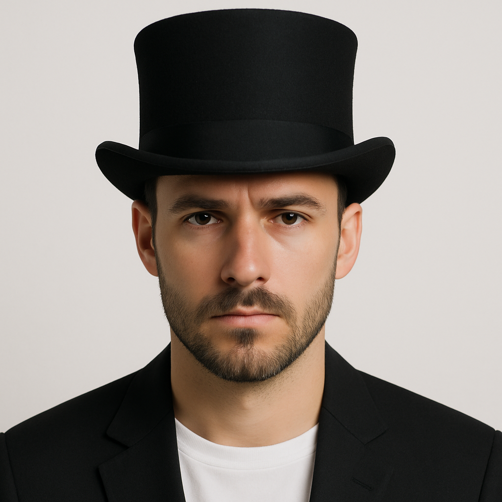 Chapeau Haut de Forme - Le Majestueux