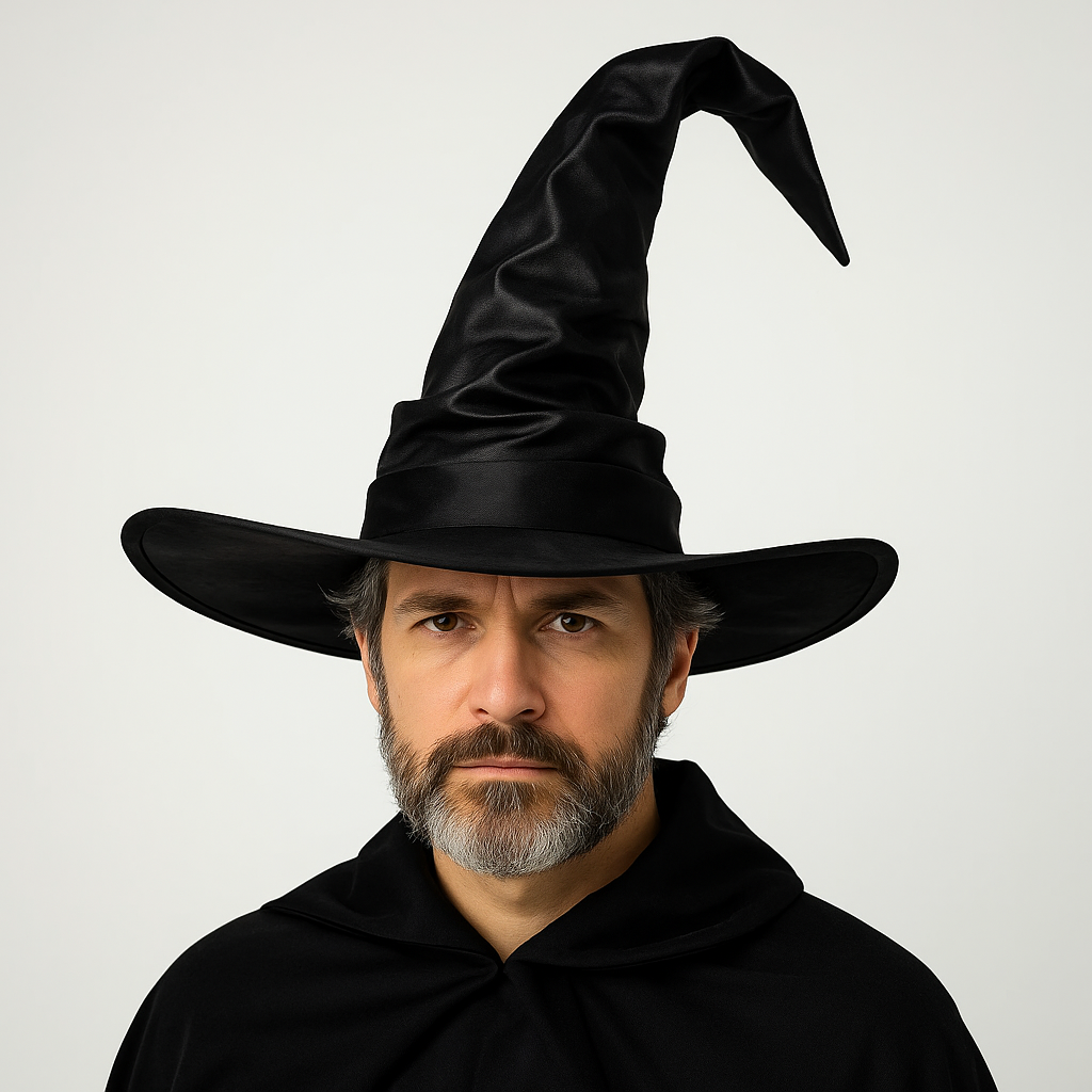 Chapeau de Sorcière Haut de Forme - Tenebris