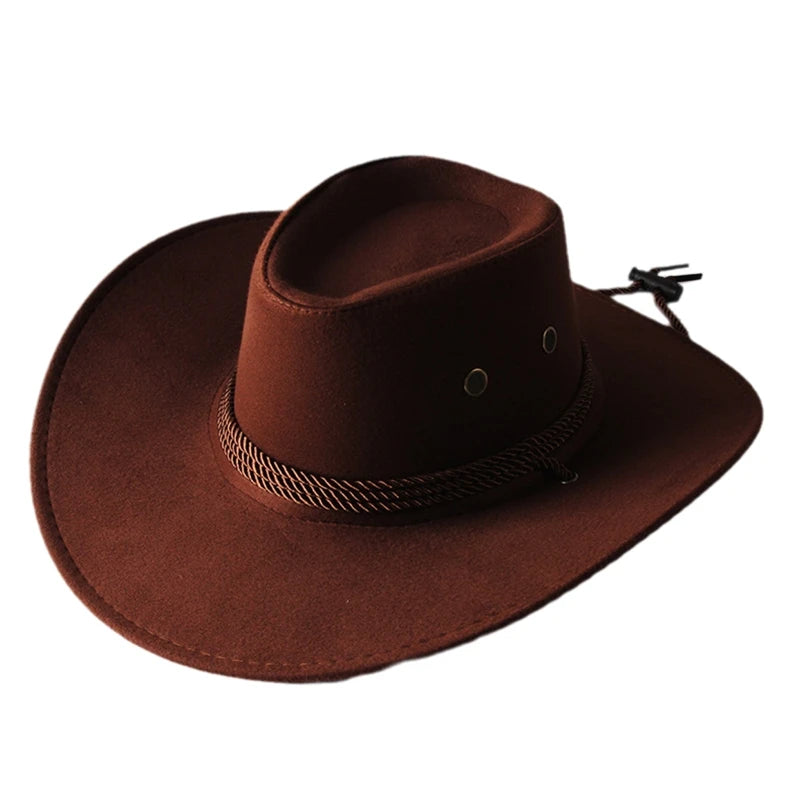 Chapeau Cowboy en Cuir - Buffalo
