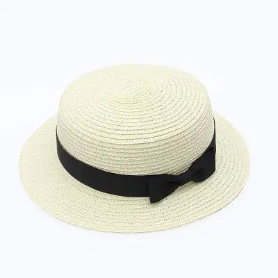 Chapeau de Paille à Bord Plat - Éléna
