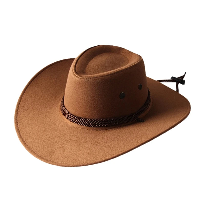 Chapeau Cowboy en Cuir - Buffalo