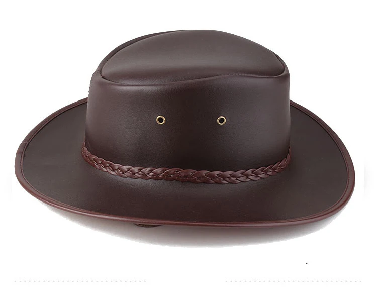 Chapeau Cowboy en Cuir - Outlaw