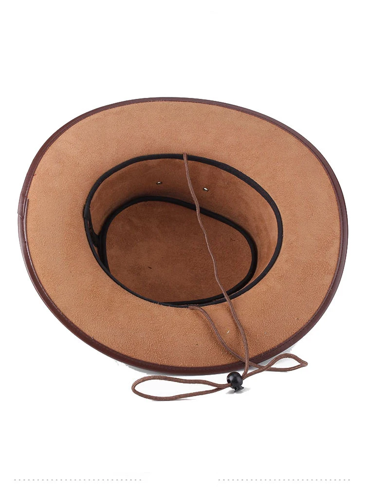 Chapeau Cowboy en Cuir - Outlaw