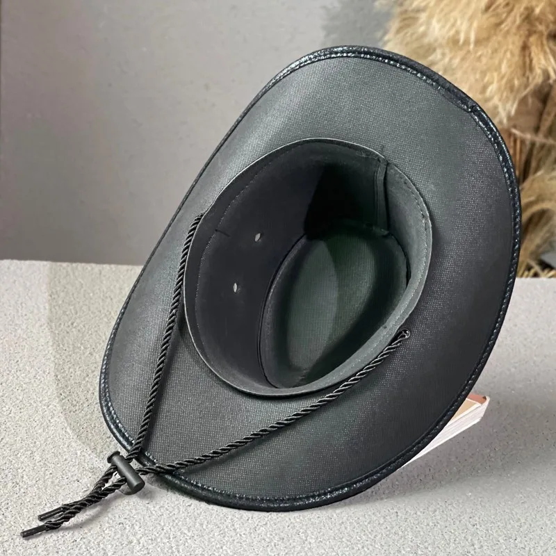 Chapeau Cowboy effet Cuir - Dusty Trail
