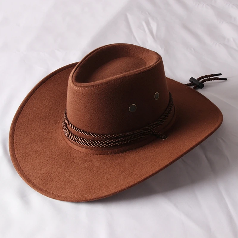 Chapeau Cowboy en Cuir - Buffalo