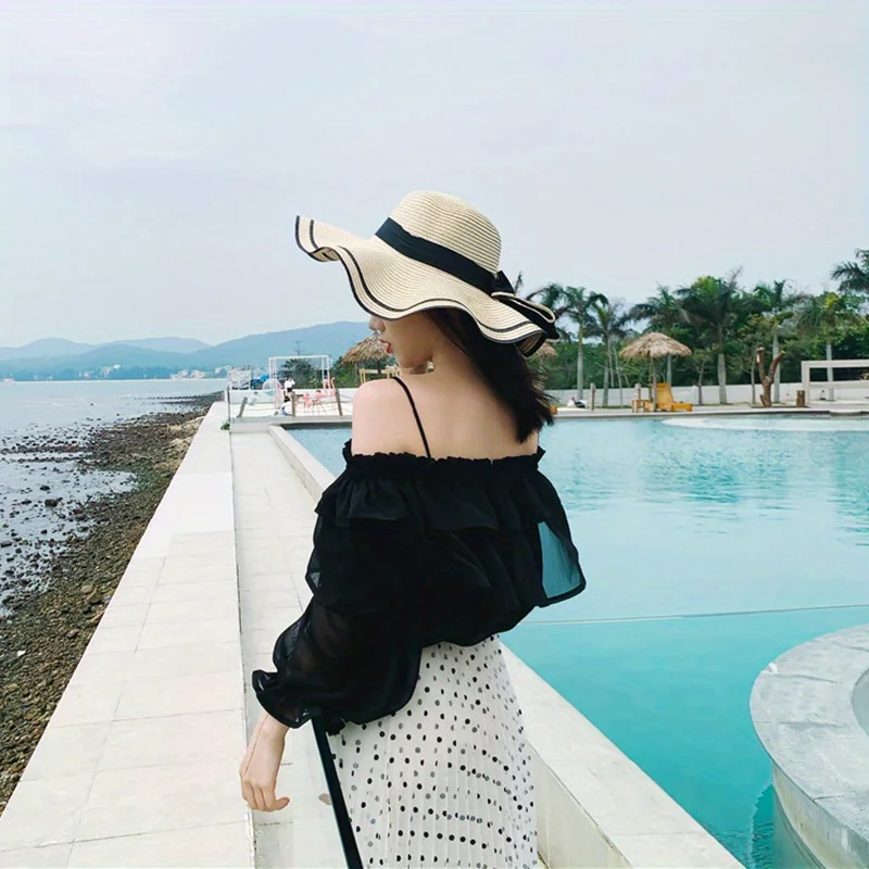 Chapeau de Paille à nœud Femme - Nova
