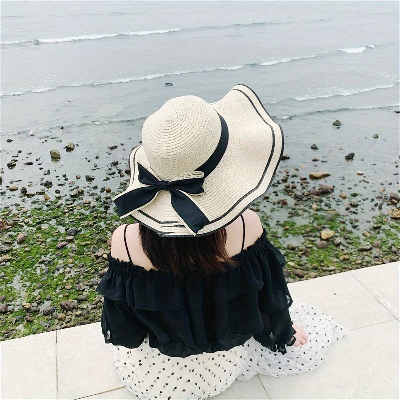 Chapeau de Paille à nœud Femme - Nova