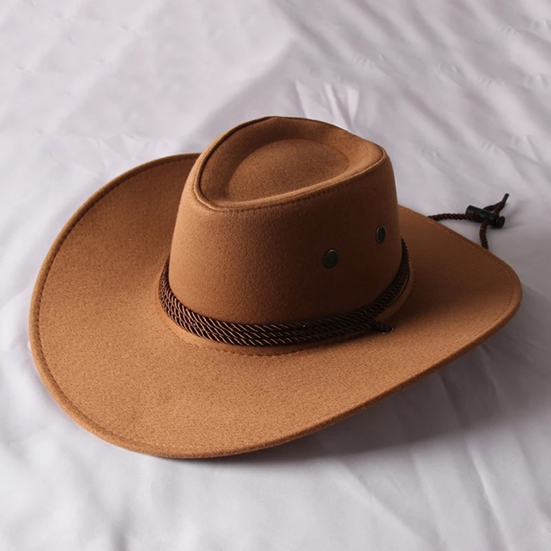 Chapeau Cowboy en Cuir - Buffalo