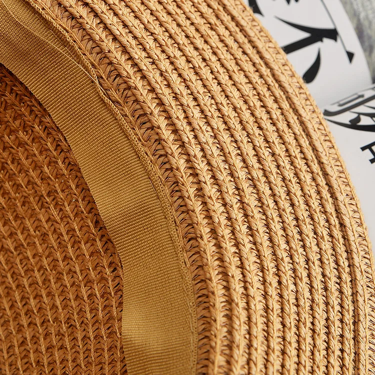 Chapeau de Paille à Bord Plat - Éléna