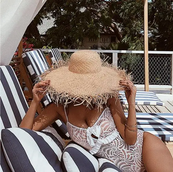 Chapeau de Paille en Raphia - Isadora