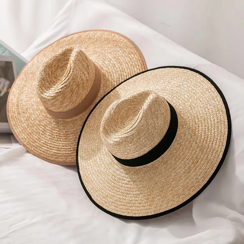 Chapeau de Paille à bande Femme - Alba