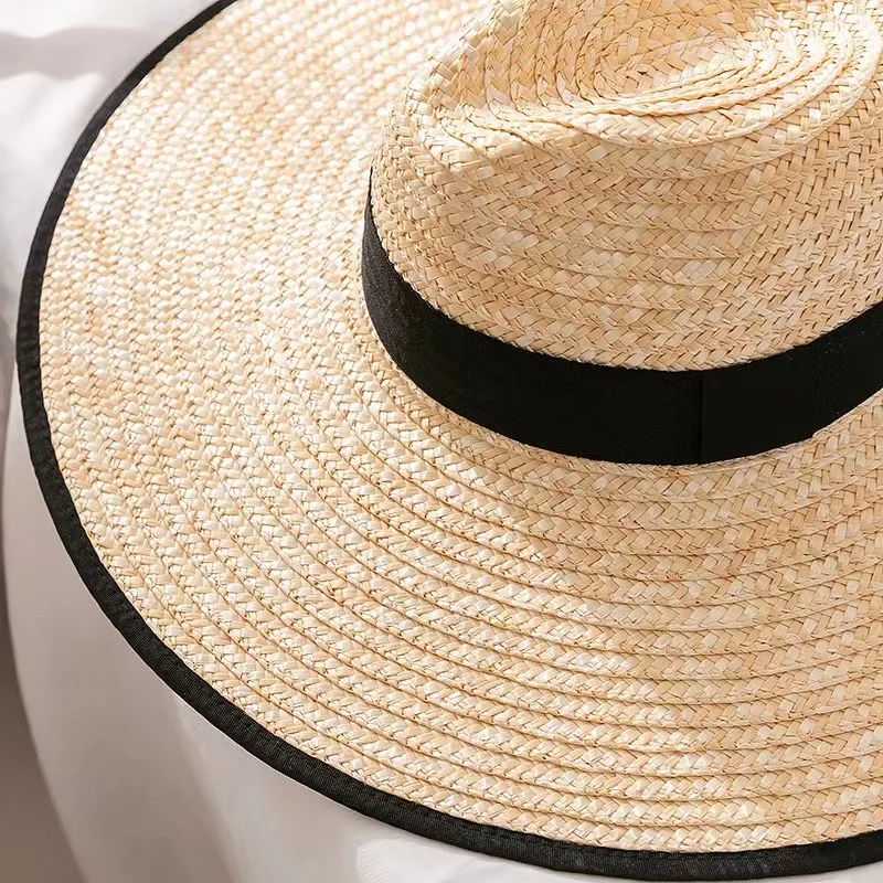Chapeau de Paille à bande Femme - Alba