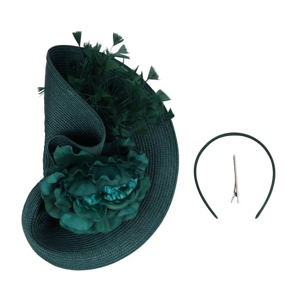 Chapeau de Mariage Fleur Femme - L'Élégance