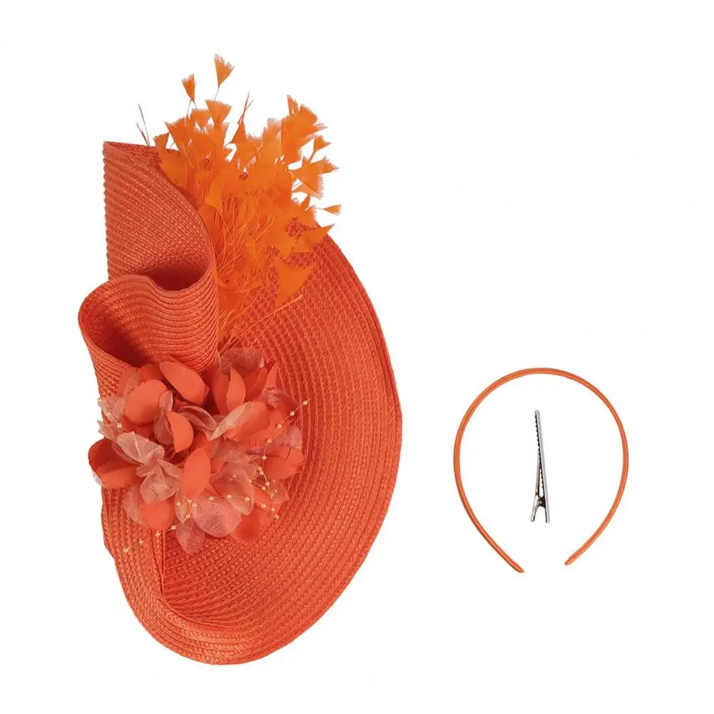 Chapeau de Mariage Fleur Femme - L'Élégance