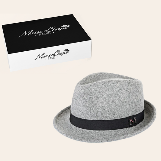 Chapeau Fedora en Coton Feutré - Le Classique