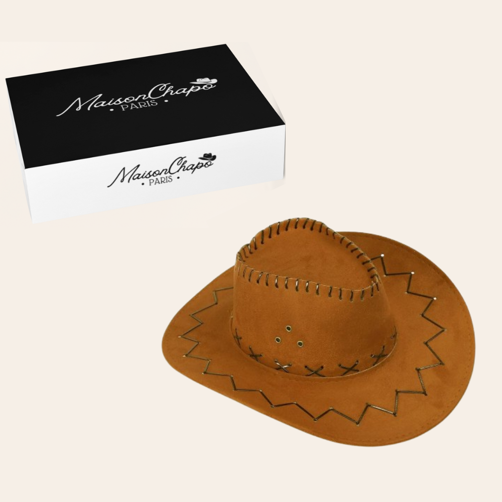 Chapeau Cowboy en Denim - Lone Rider