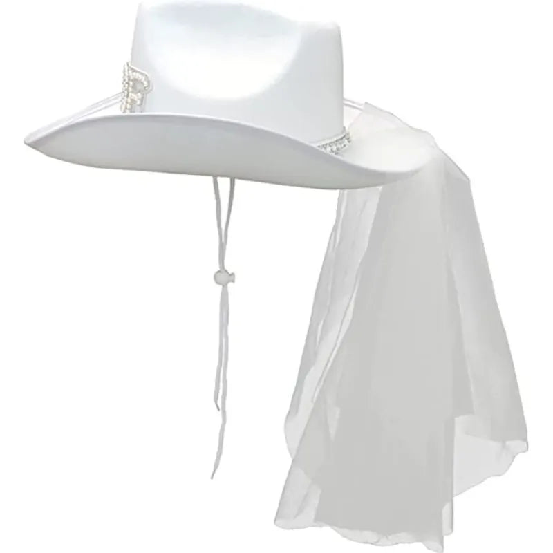 Chapeau Cowboy Femme - Bride