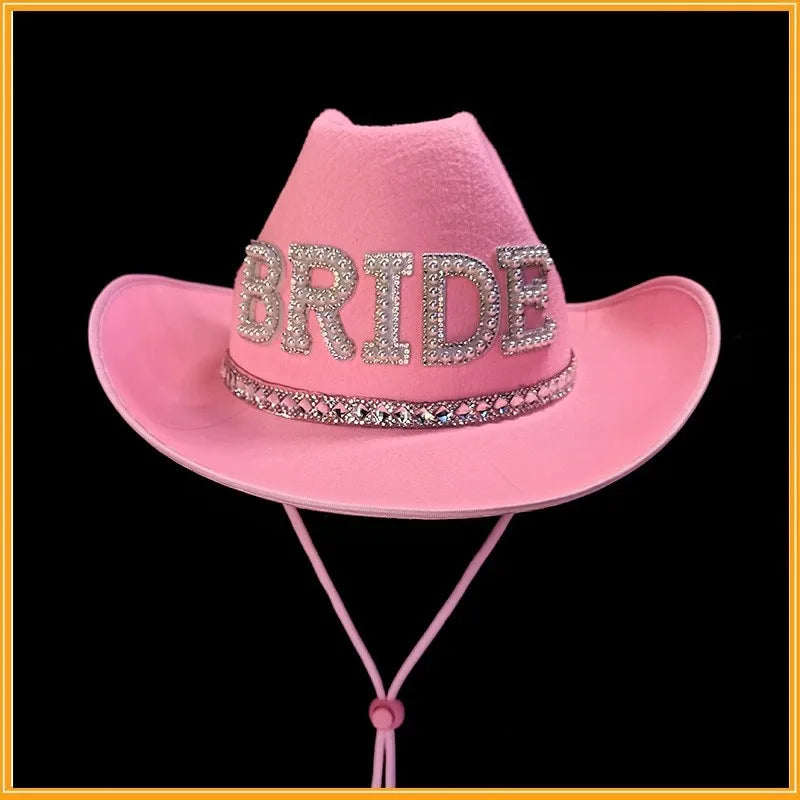 Chapeau Cowboy Femme - Bride