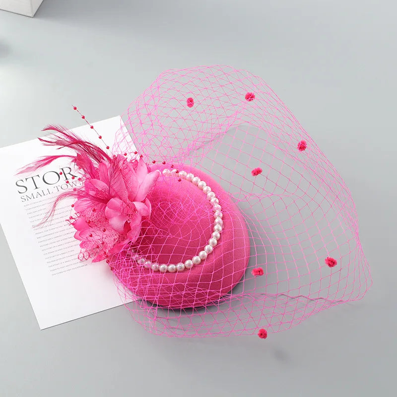 Chapeau de Mariage Fascinator Femme - L’Instant Magique