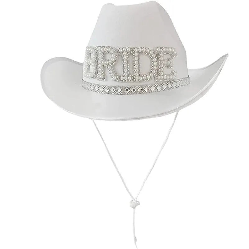 Chapeau Cowboy Femme - Bride