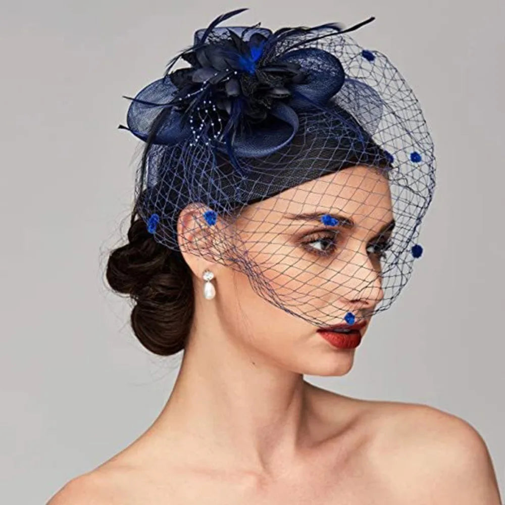 Chapeau de Mariage Femme - Romance Florale