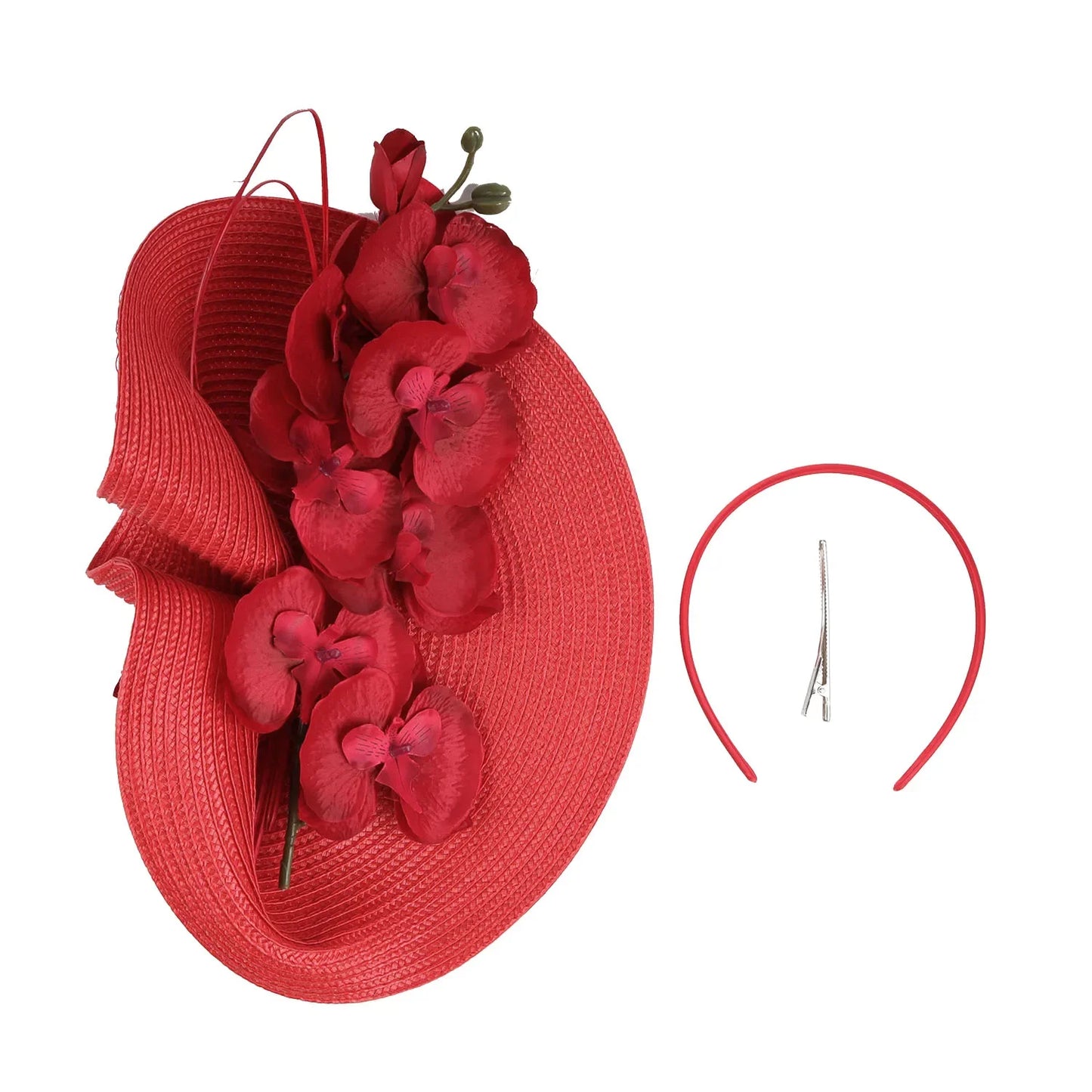 Chapeau de Mariage Fleur Femme - Un Jour Parfait