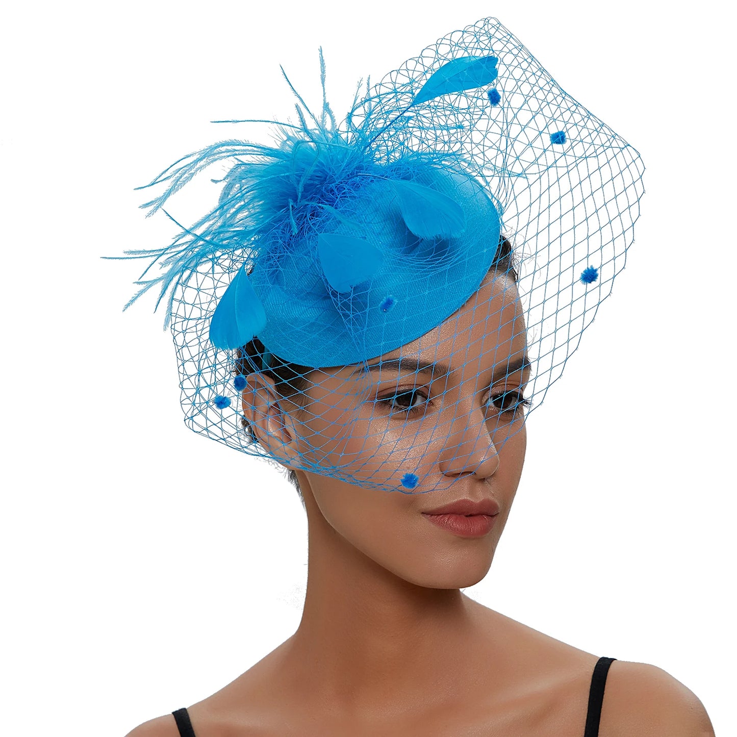 Chapeau de Mariage Fascinator Femme - Princesse du Jour