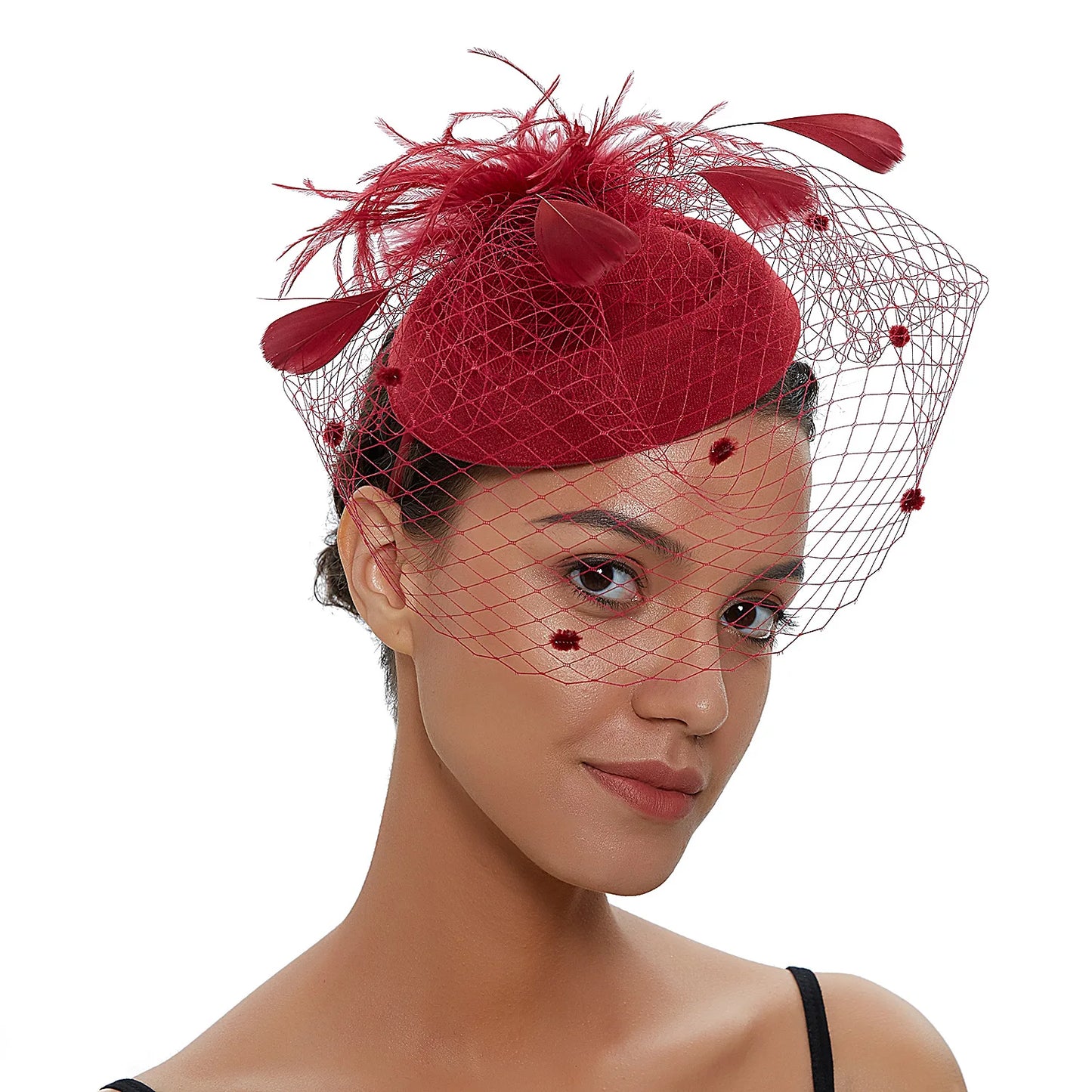 Chapeau de Mariage Fascinator Femme - Princesse du Jour