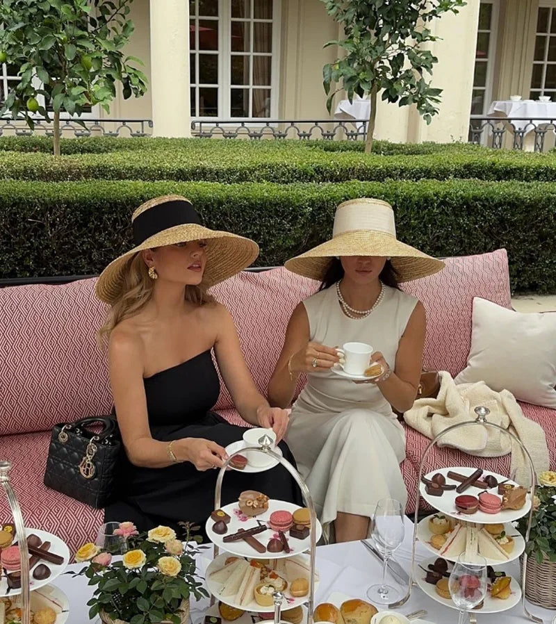 Chapeau de Paille à Ruban Femme - Canopée