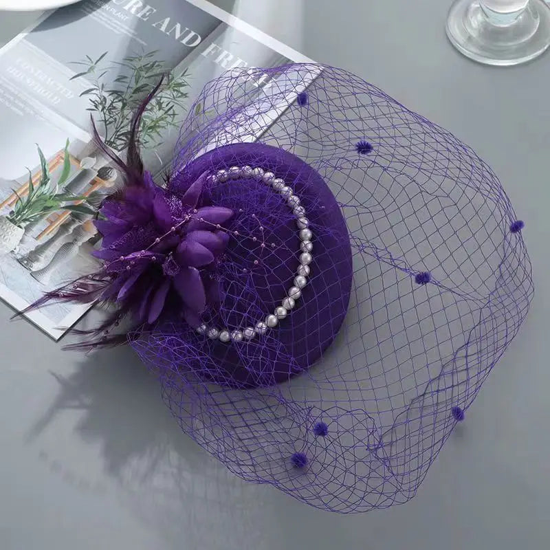 Chapeau de Mariage Fascinator Femme - L’Instant Magique