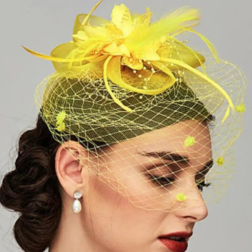 Chapeau de Mariage Femme - Romance Florale