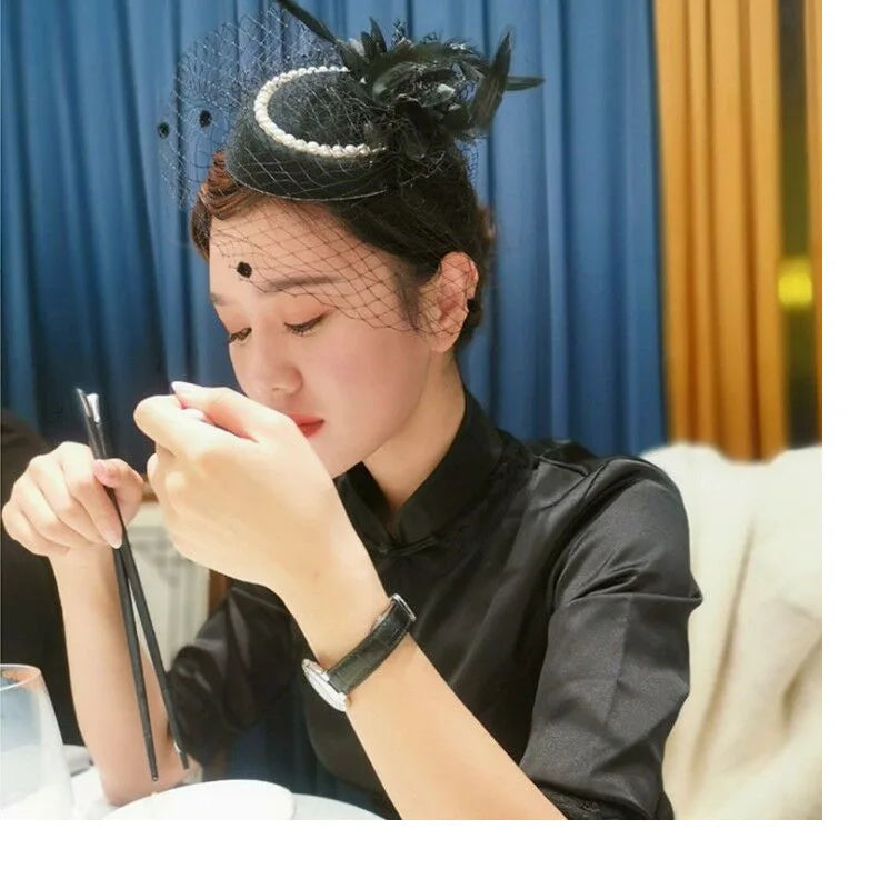 Chapeau de Mariage Fascinator Femme - L’Instant Magique