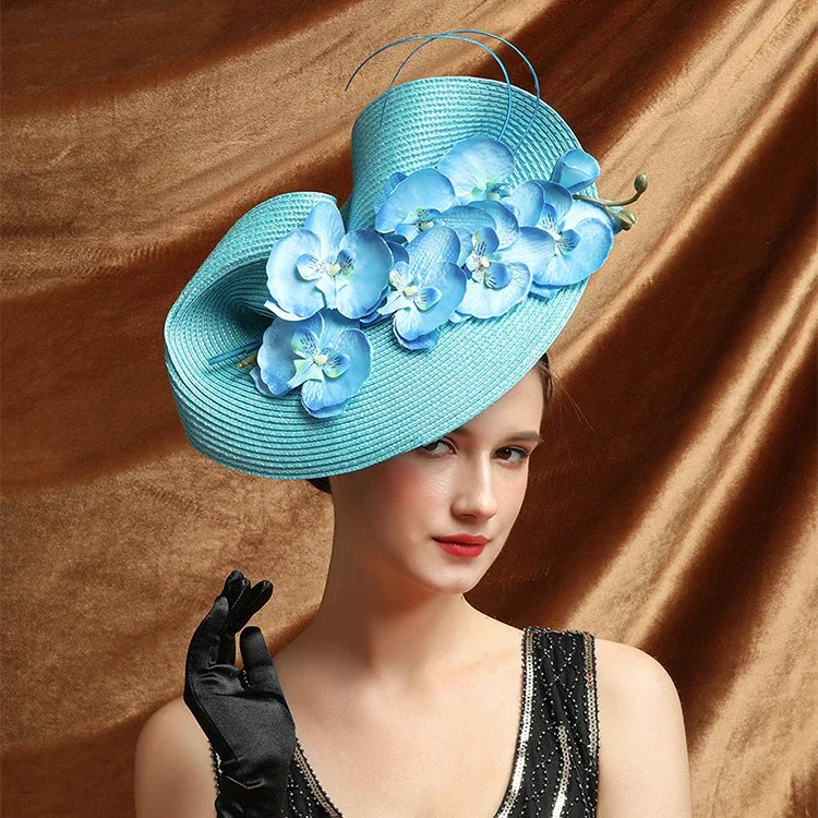Chapeau de Mariage Fleur Femme - Un Jour Parfait