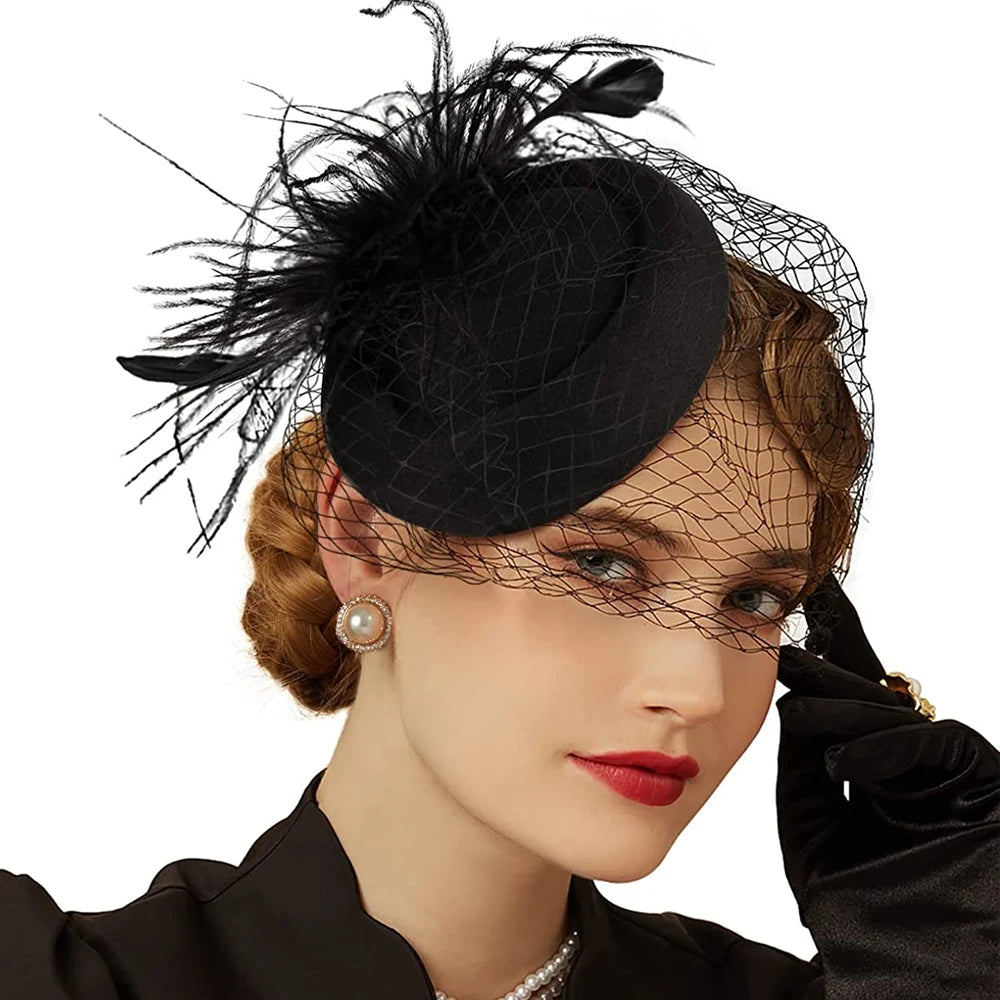 Chapeau de Mariage Fascinator Femme - Princesse du Jour
