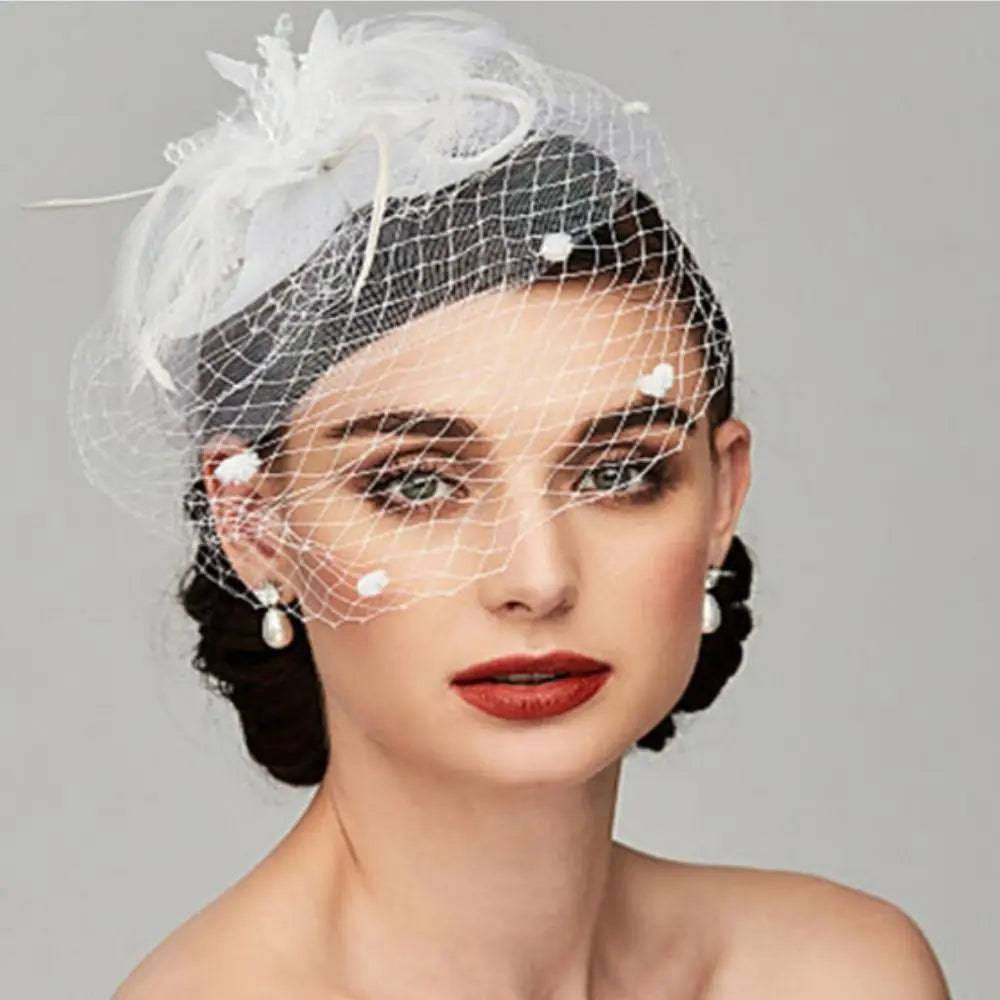 Chapeau de Mariage Femme - Romance Florale