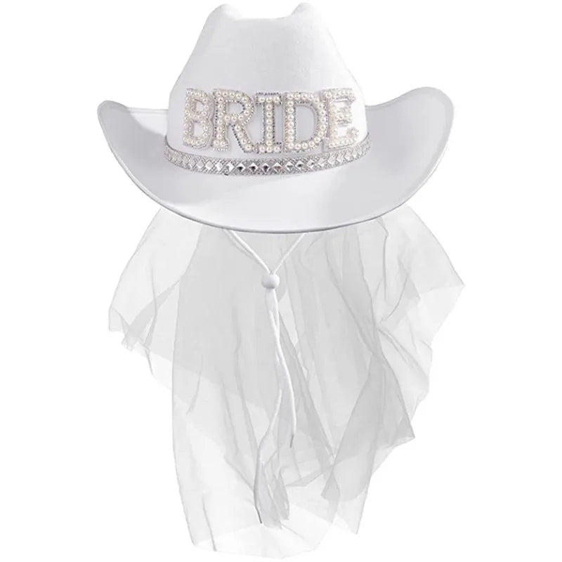Chapeau Cowboy Femme - Bride
