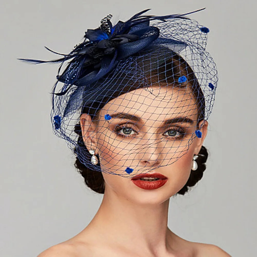 Chapeau de Mariage Femme - Romance Florale