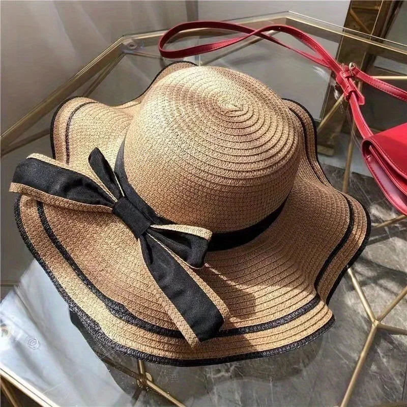 Chapeau de Paille à nœud Femme - Nova