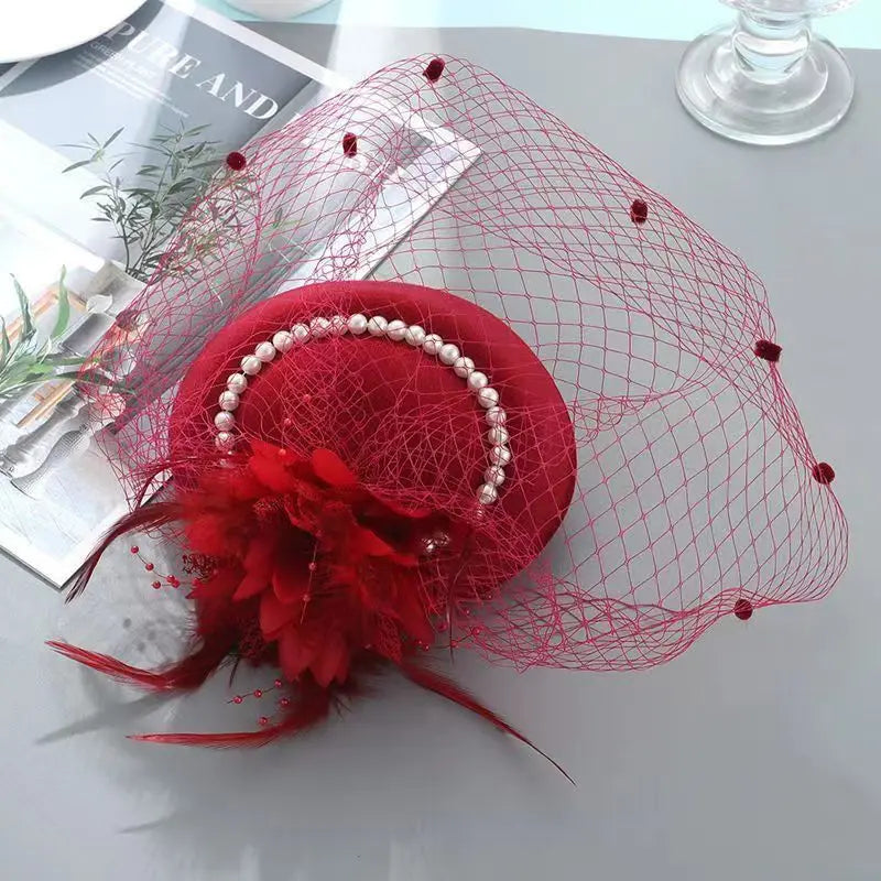 Chapeau de Mariage Fascinator Femme - L’Instant Magique