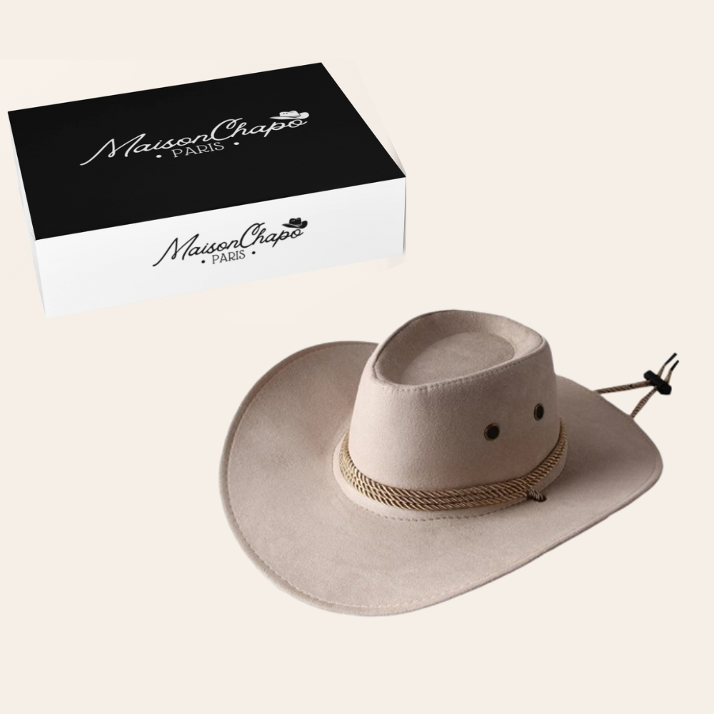Chapeau Cowboy en Cuir - Buffalo