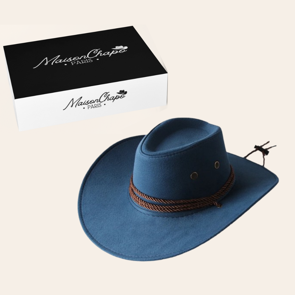 Chapeau Cowboy en Cuir - Buffalo