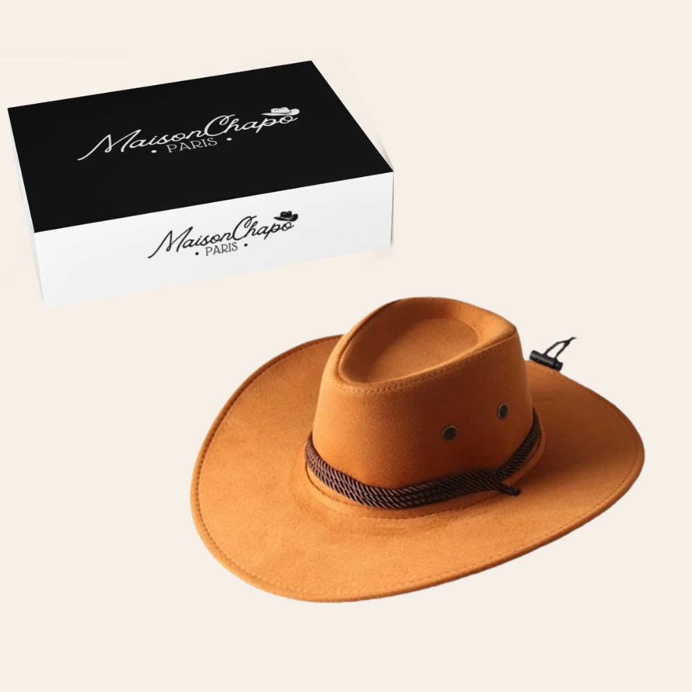 Chapeau Cowboy en Cuir - Buffalo