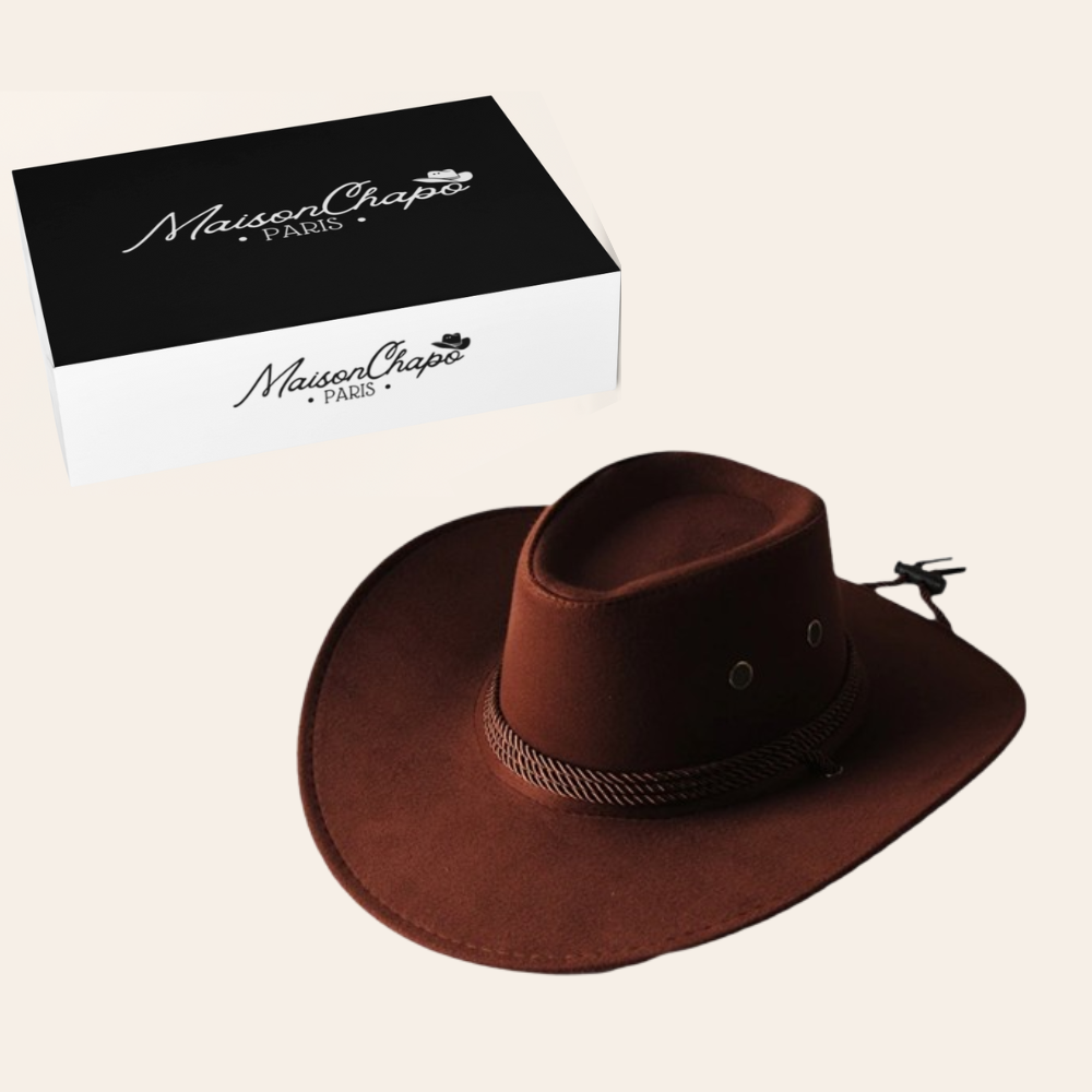 Chapeau Cowboy en Cuir - Buffalo