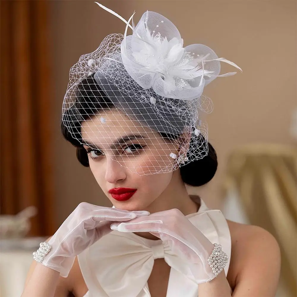 Chapeau de Mariage Fascinator Femme - Le Charme Intemporel