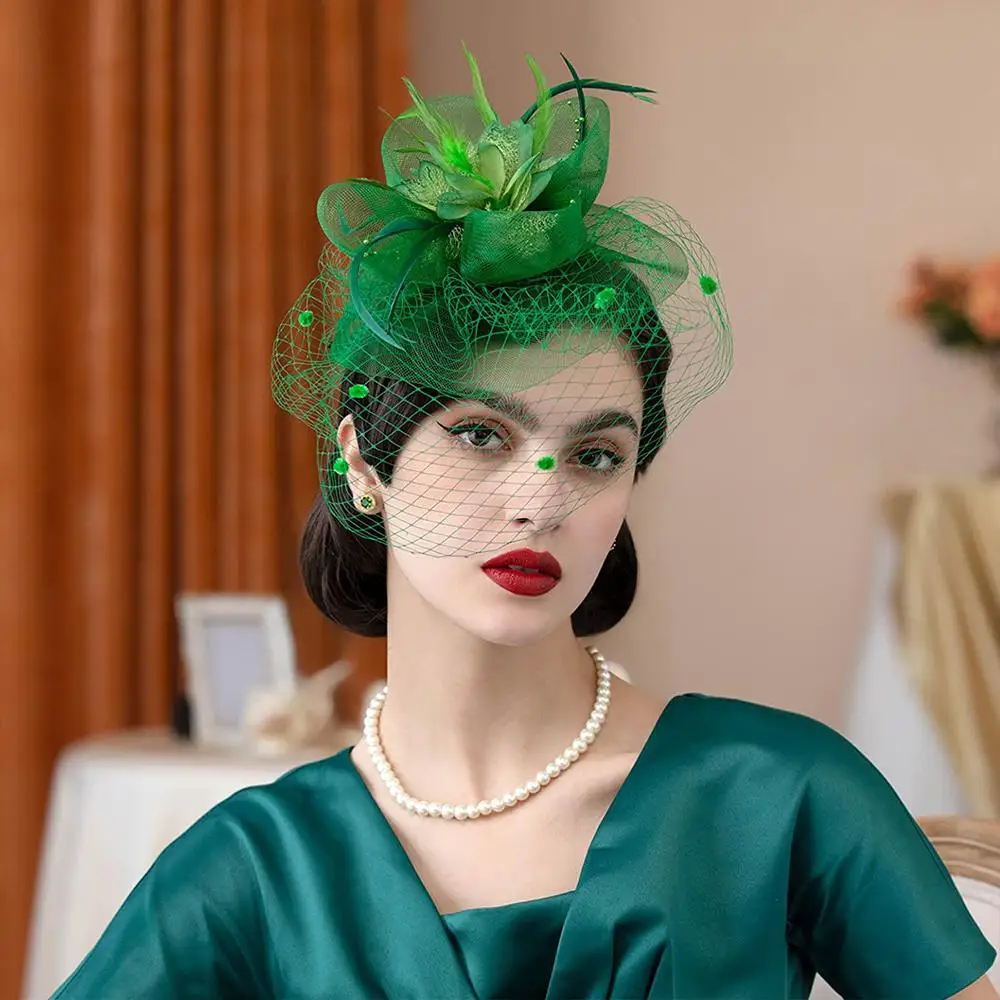 Chapeau de Mariage Fascinator Femme - Le Charme Intemporel