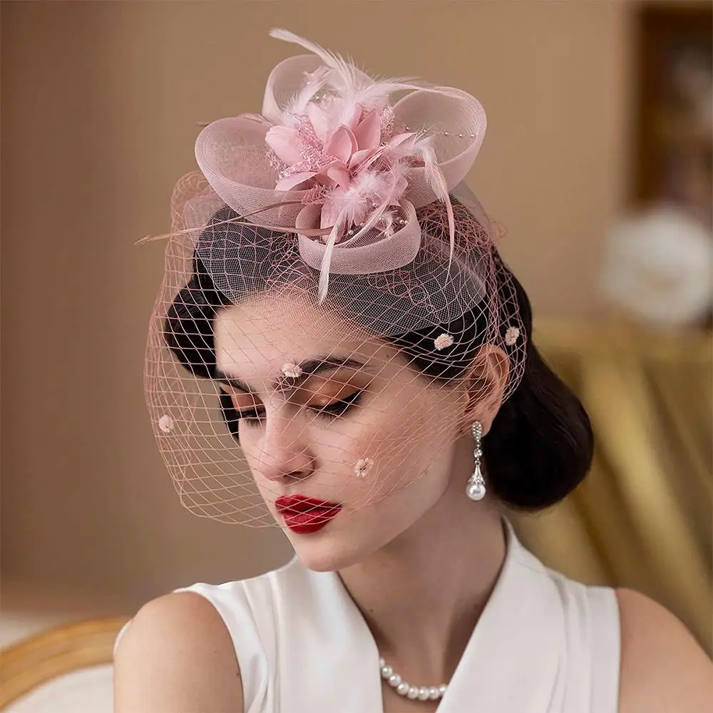 Chapeau de Mariage Fascinator Femme - Le Charme Intemporel