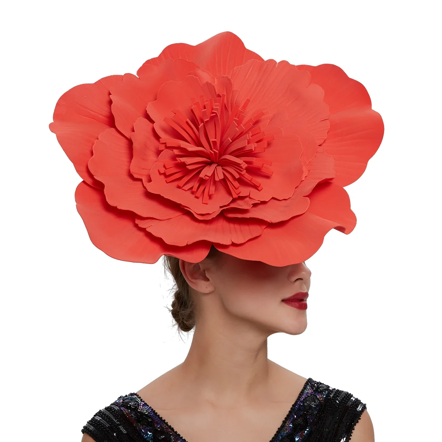 Chapeau de Mariage Fleur Femme - Florabella