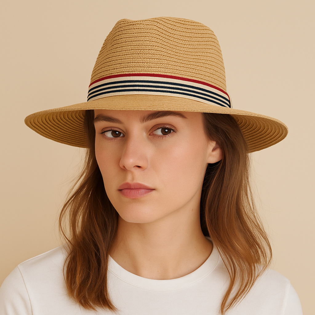 Chapeau Panama Unisexe - Azurina